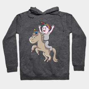 Boy with Unicorn Hoodie